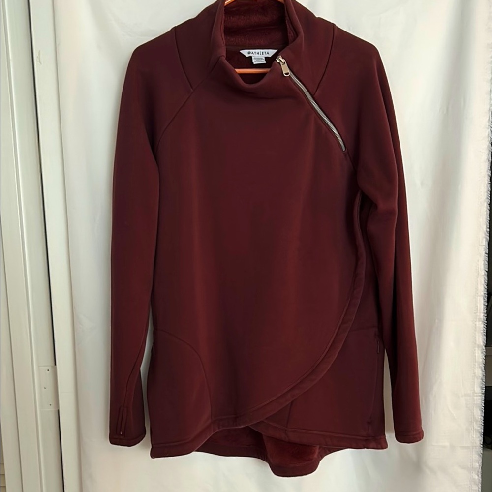 Athleta Maroon Women’s Size Large Pullover